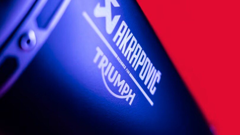 Accordo tra Akrapovic e Triumph: novità, ma solo per alcuni modelli