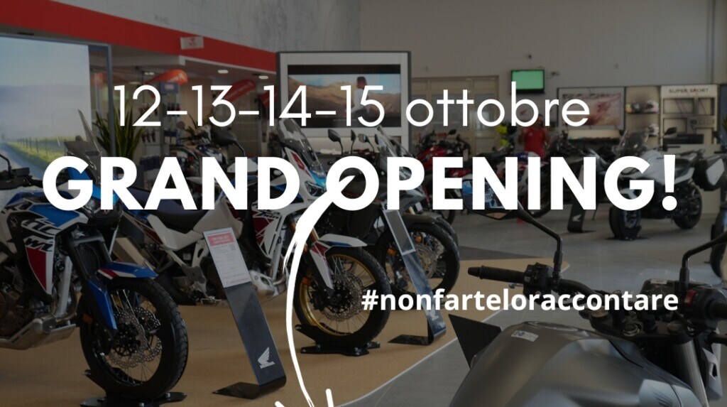 Giuliano Moto e Dream Dealer Honda, apre il nuovo showroom