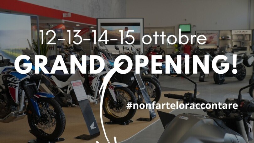 Giuliano Moto e Dream Dealer Honda, apre il nuovo showroom