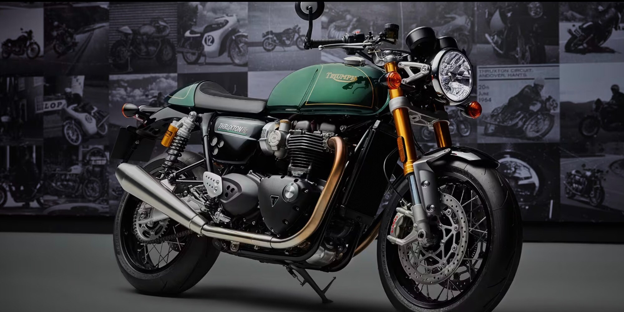 Triumph, la Thruxton ai saluti con la Final Edition