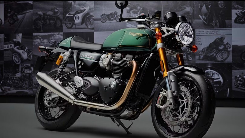 Triumph, la Thruxton ai saluti con la Final Edition