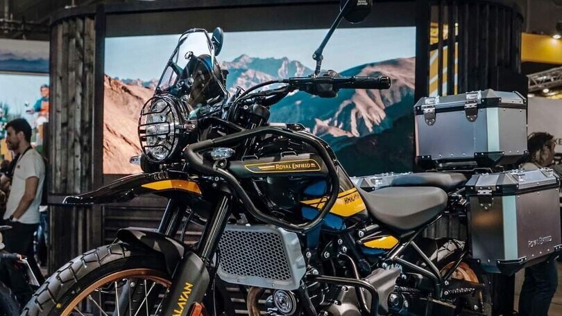 Royal Enfield, nuova Himalayan 450 e novità per Meteor 350