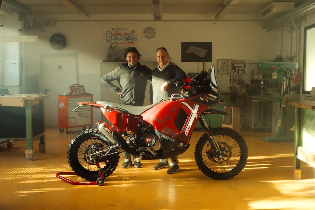 Ducati DesertX: ecco MINA pronta per l'Africa Eco Race