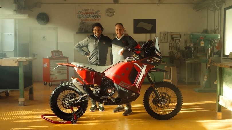 Ducati DesertX: ecco MINA pronta per l'Africa Eco Race