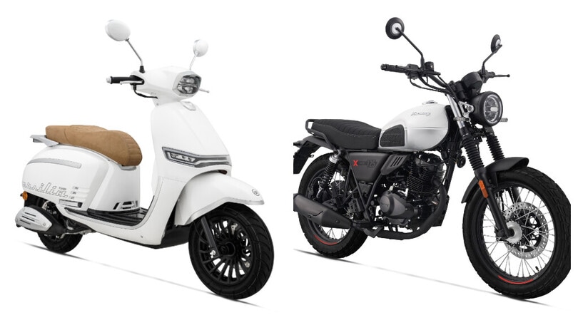 Keeway, a EICMA lancia due nuovi 125, uno scooter e una Scrambler