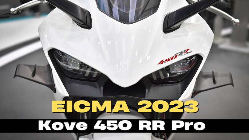 EICMA 2023 Kove 450 RR: VIDEO