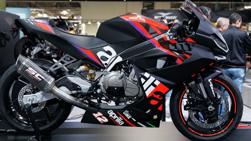 Aprilia RS 457 Trofeo, un kit racing per la piccola "bomba"