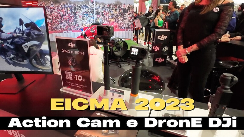 Action Camera e mini drone: la novità DJI per i motociclisti (e non solo)