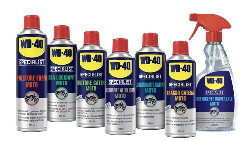 WD-40: le novità di punta per la cura della moto
