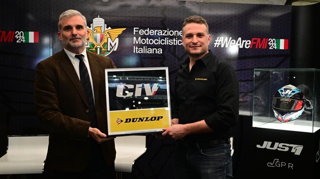 Dunlop CIV, ad EICMA presentato il nuovo logo