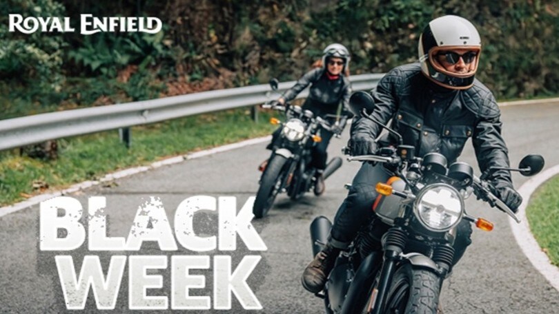 Royal Enfield, altro che Black Friday, con il Black Week una settimana di sconti!