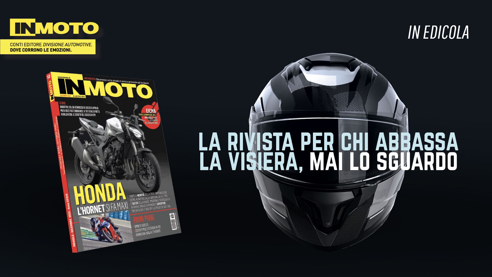 InMoto di dicembre è in edicola: EICMA e le sue novità 2024
