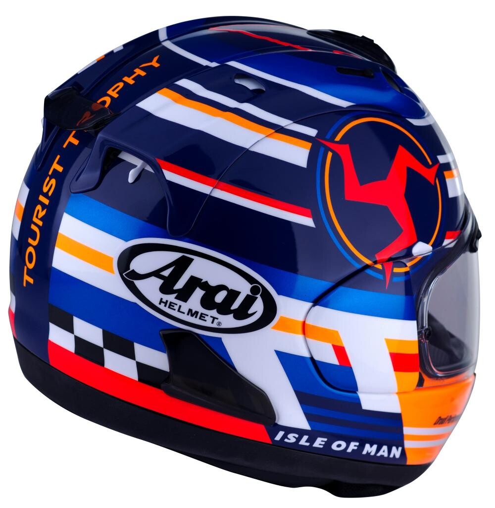 Arai RX-7V EVO Isle of Man TT Limited Edition 2024
