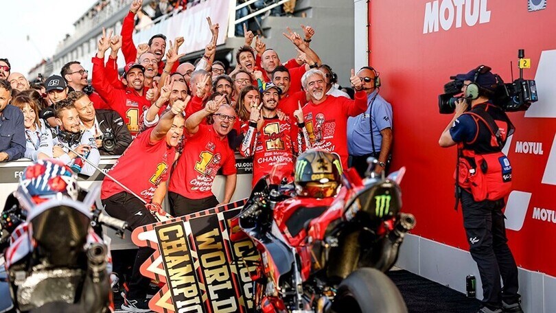 Ducati regina del mondo, si prende tutto: MotoGP, SBK e SSP (in attesa del Cross)