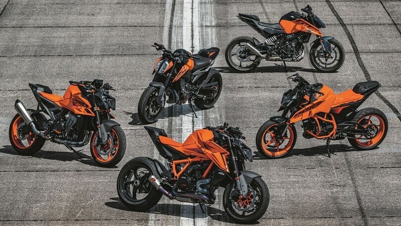 KTM: i prezzi delle roadster 2024