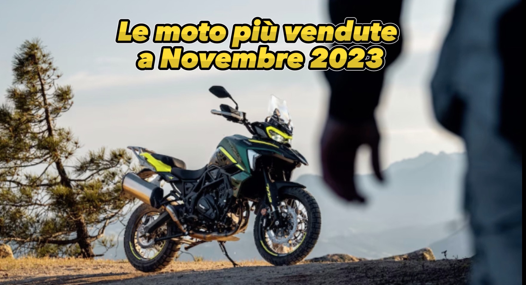 Le moto più vendute a Novembre 2023
