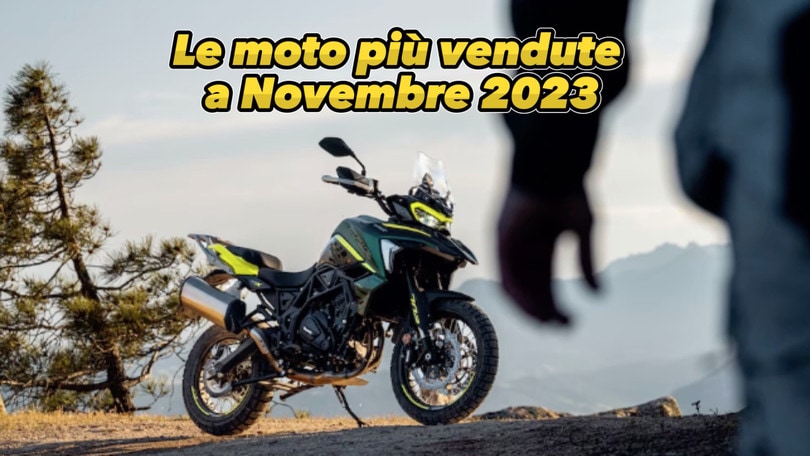 Le moto più vendute a Novembre 2023