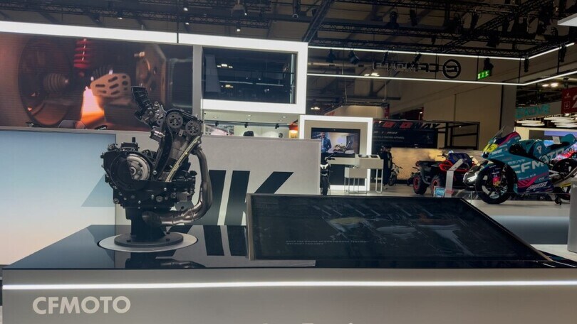 CFMoto, nuove informazioni sul tre cilindri di 675 cc VIDEO