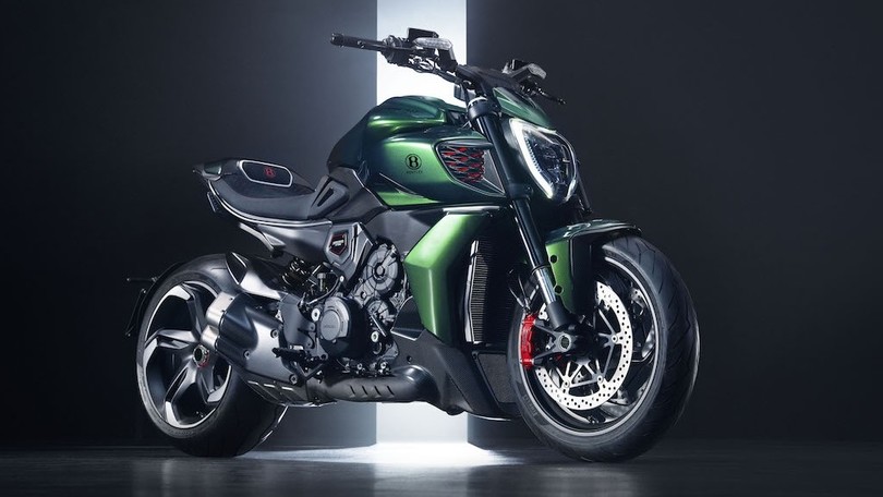 Ducati Diavel for Bentley, la moto nata da una partnership extra lusso