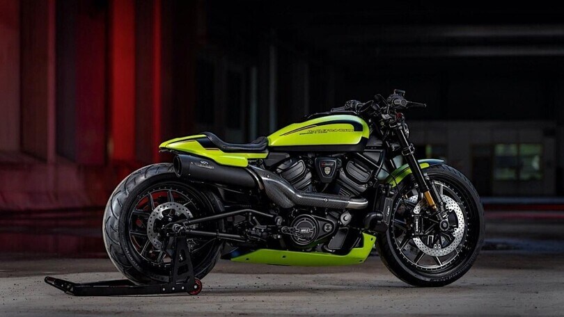 Harley-Davidson SPS 4, il custom "aggressive" di Thunderbike