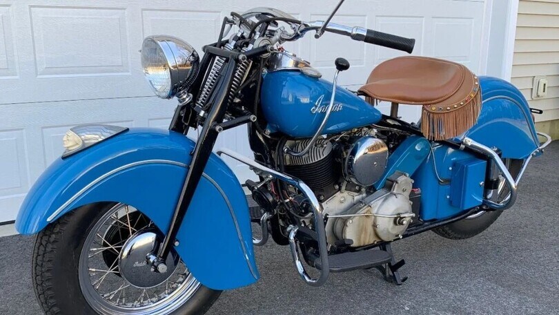 In vendita all'asta una bizzarra Indian Chief del 1947