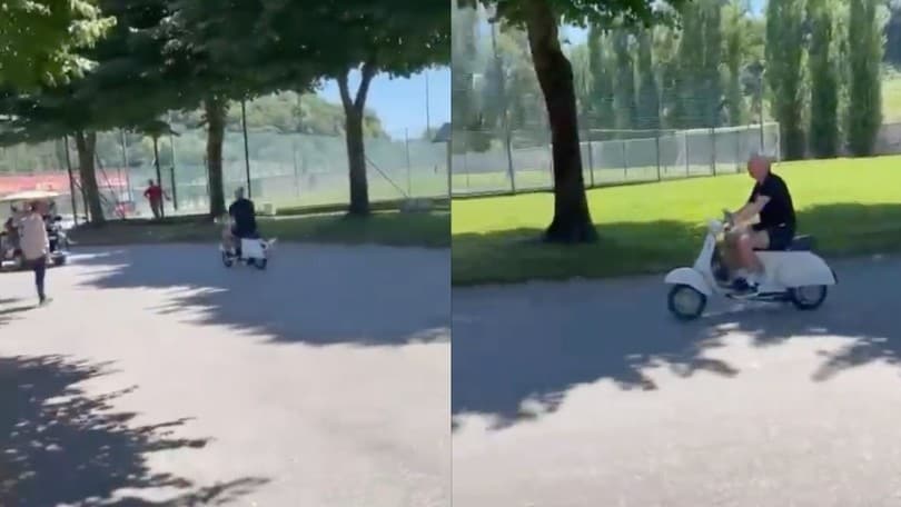 Esonero José Mourinho: bei tempi quando girava a Trigoria in Vespa