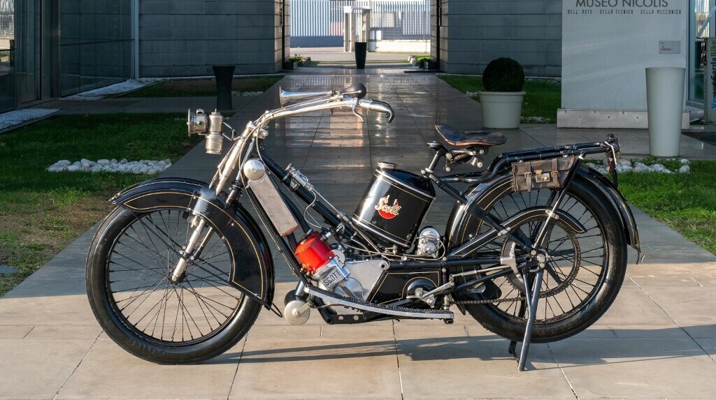 Al Motor Bike Expo una Scott 3 3/4 HP direttamente dal Museo Nicolis