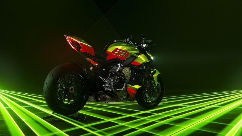 Spunta all'asta una costosissima Ducati Streetfighter V4 Lamborghini STO