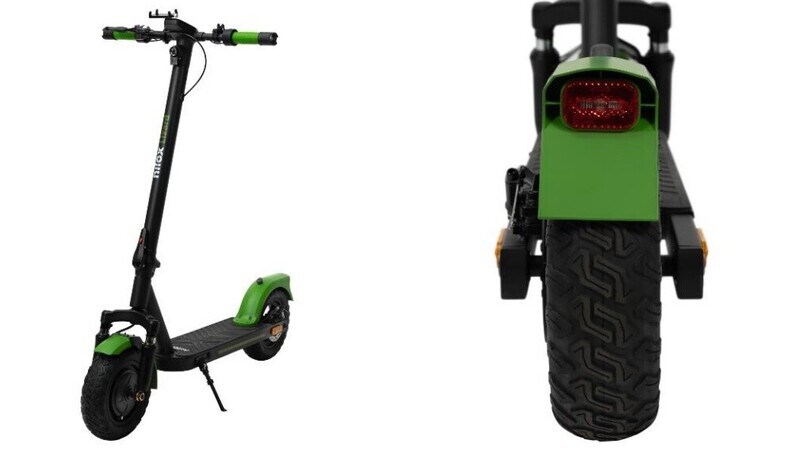 Nilox anticipa i tempi e mette il portatarga al suo ultimo monopattino