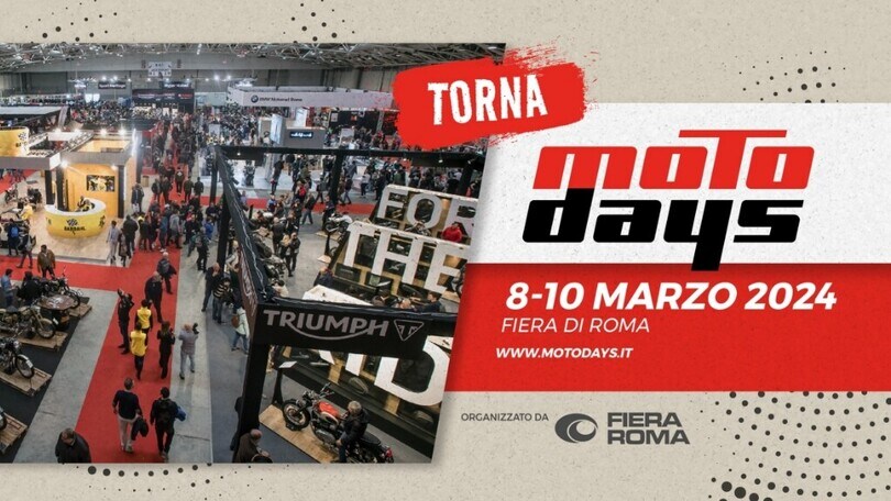 Motodays 2024: il programma dettagliato dell'evento