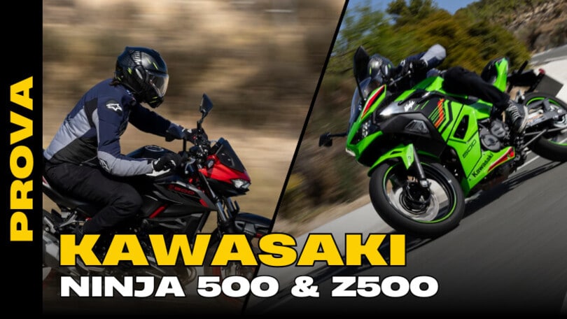 PROVA Kawasaki Ninja 500 e Z500 2024: Entry Level di carattere!