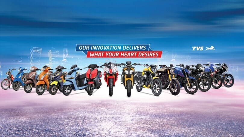 TVS: il costruttore indiano arriva in Italia