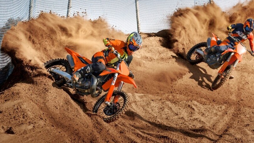 KTM lancia la nuova gamma SX 2025
