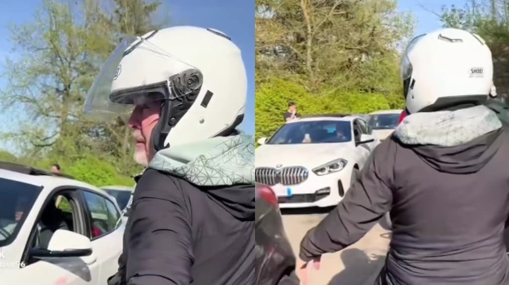 Vasco Rossi in scooter, bloccato nel traffico: "Io sono ancora qua. Eh già!"