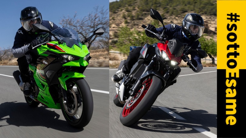 Test Kawasaki Ninja 500 e Z500: i voti del #sottoesame
