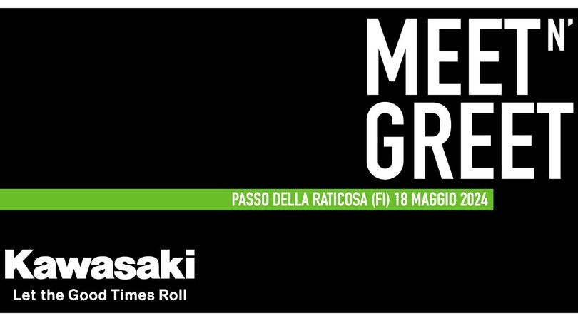 Kawasaki: un caffé con Axel Bassani sul Passo della Raticosa