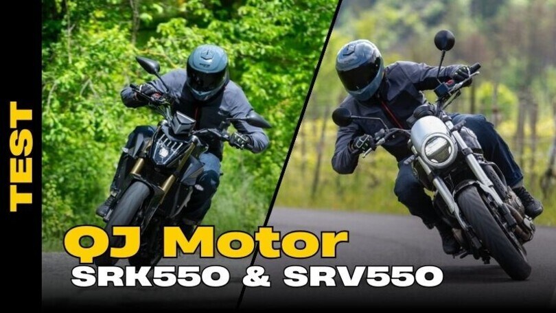 Test QJ SRV e SRK550, LE FOTO DELLA PROVA