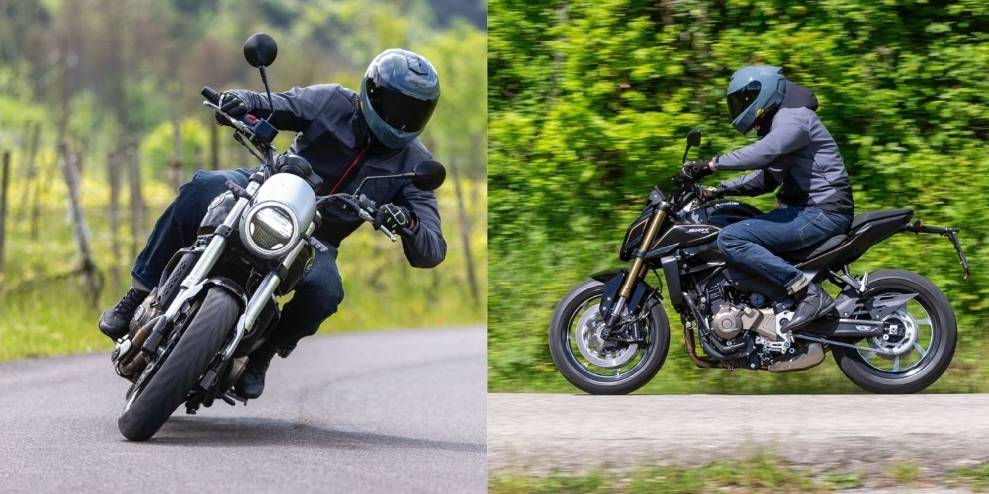 QJ Motor, Test QJ SRV e SRK550: gemelle diverse