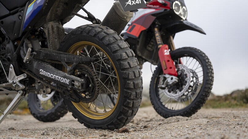 BRDIGESTONE AX41: le foto della prova