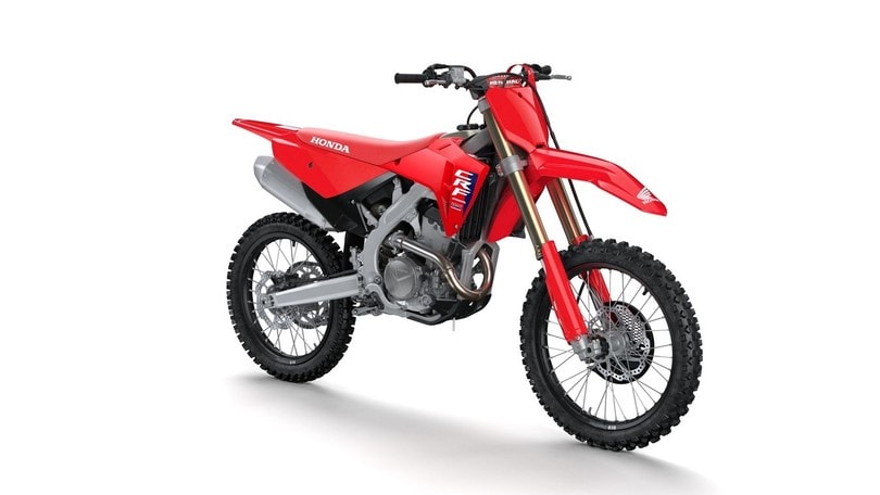 Honda CRF250R e CRF450R 2025: le foto da tutte le angolazioni