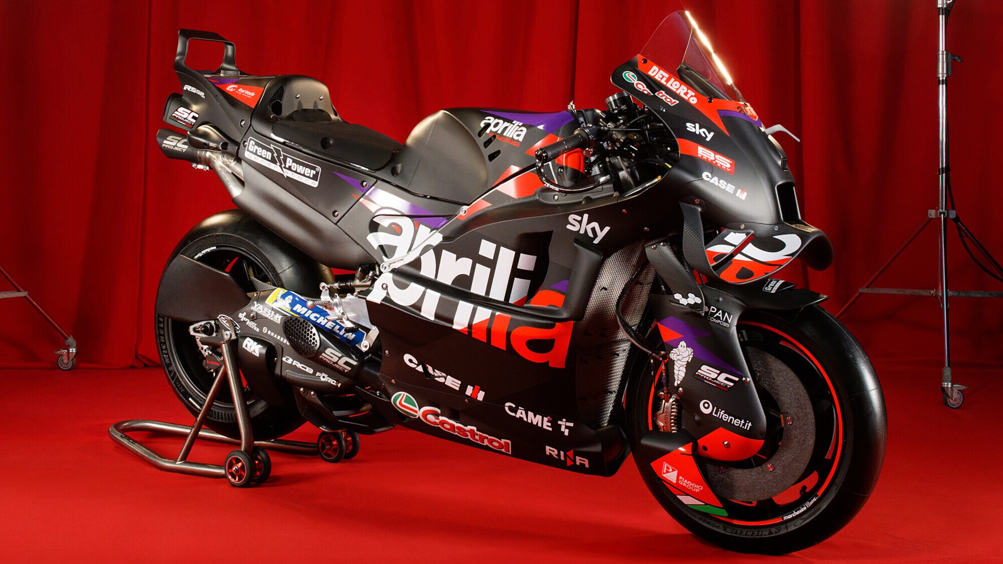 MotoGP: a Misano torna la tribuna firmata Aprilia