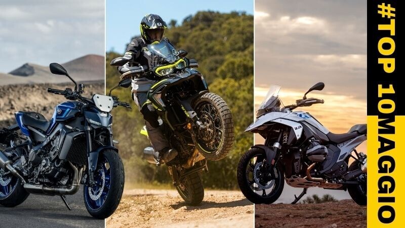 Top 10 Mercato: le moto più vendute di Maggio. IL VIDEO