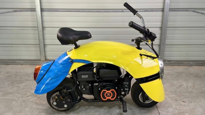 Fusconeta: la mini-moto ispirata all'iconico Maggiolino Volkswagen