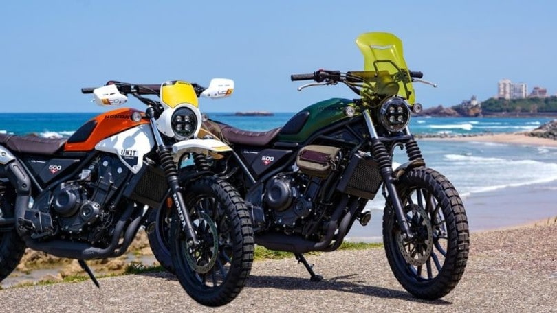 Honda Wheels and Waves di Biarritz - le moto italiane in gara