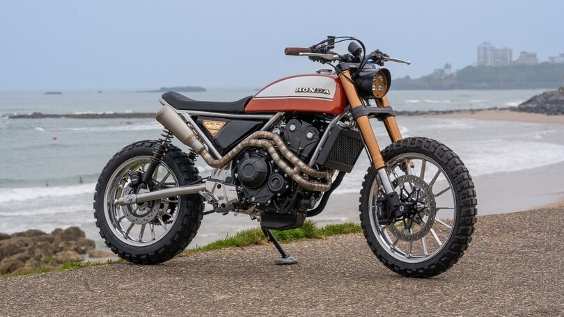 Honda Wheels and Waves di Biarritz - la moto belga, turca e svizzera in gara