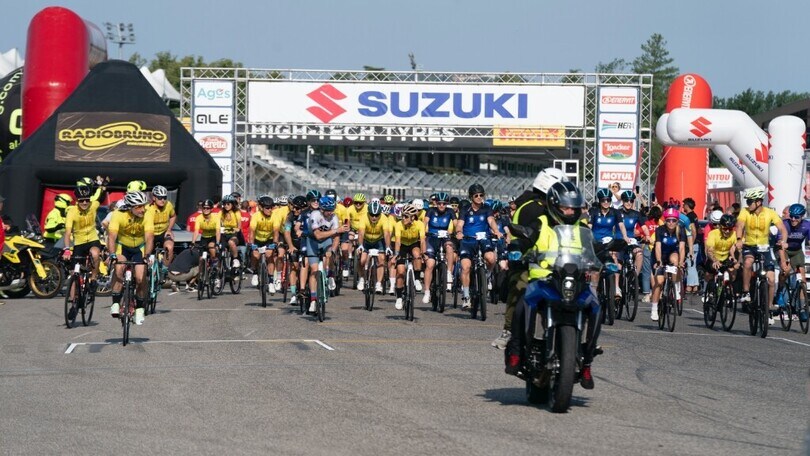 Suzuki Bike Day: a Imola continua il successo della festa delle biciclette