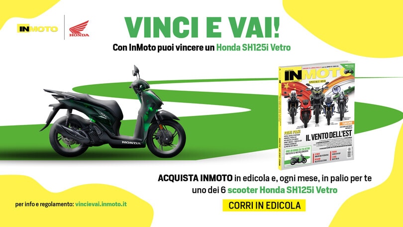 Come vincere uno scooter Honda SH125i Vetro con InMoto: video tutorial