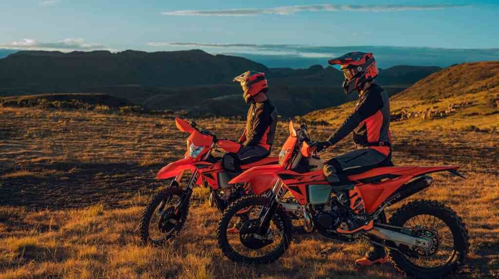 KTM svela la nuova gamma EXC 2025