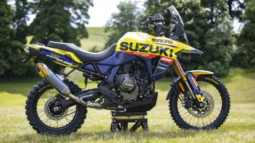 Suzuki V-Strom 800DE, SR75 Rally Edition: la più off-road di sempre