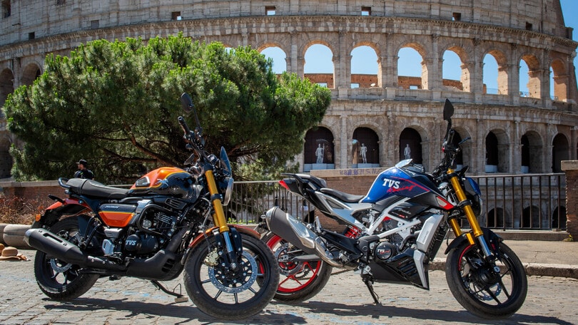 TVS Motor apre il primo concessionario italiano ed europeo